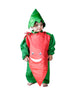 BookMyCostume Carrot Gajar Vegetable Kids Fancy Dress Costume